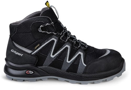 Ty Grisport Safe Cross GTX Line 33663 High S3 ESD | argent noir | taille 47 - 00.049.014.47