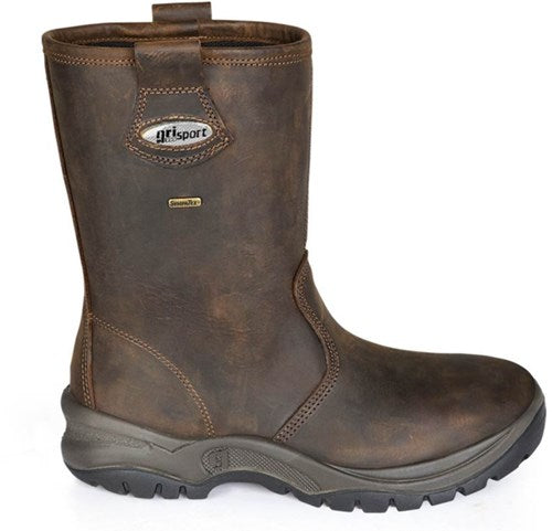 Botte de sécurité Ty grisport 70299c 33254 s3 sympatex marron - taille 44 - 11.049.015.44