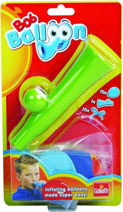 Goliath Bob Balloon Balloons SETPLAPLE SETTABLE avec des ballons verts