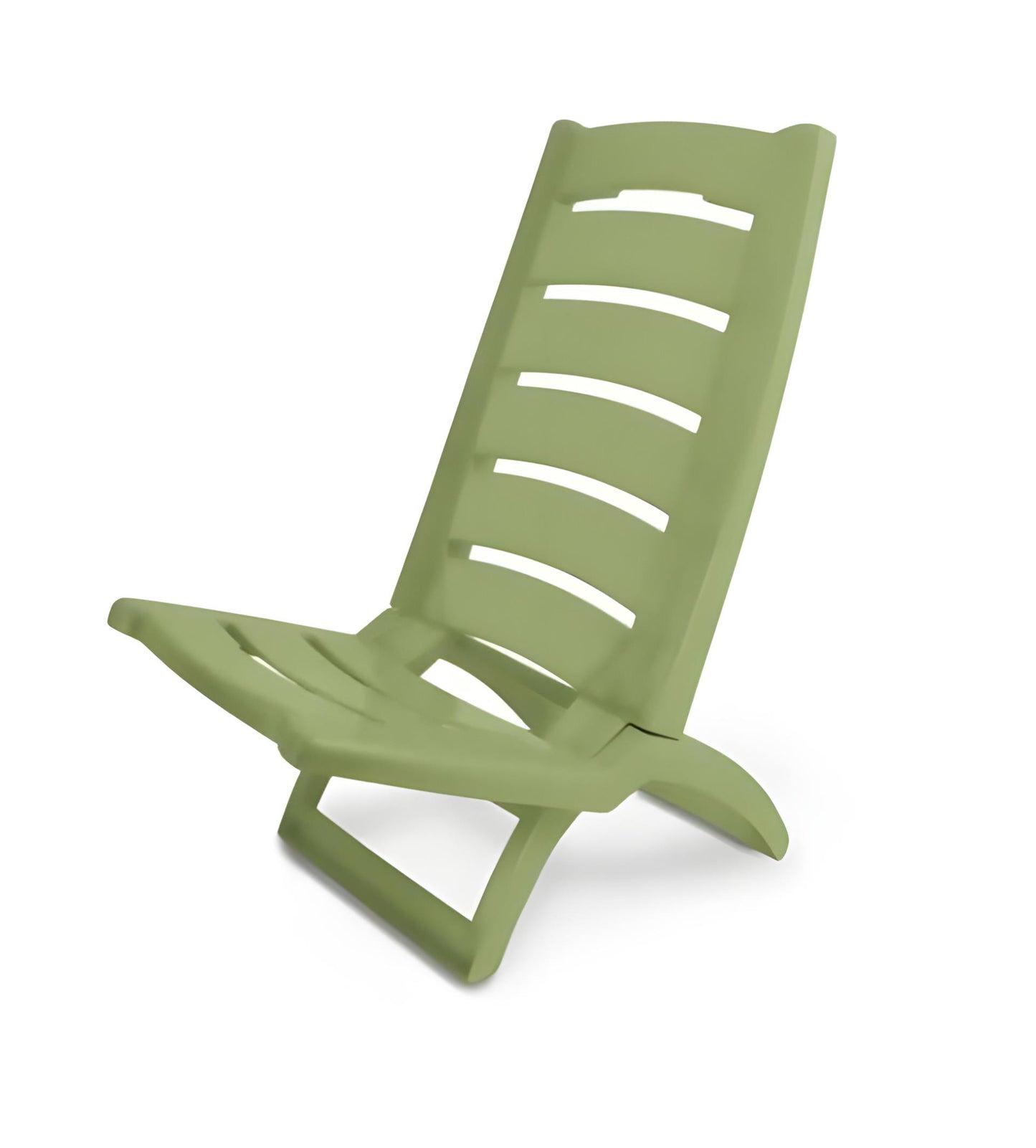 Chaise de plage pliante Adriatic verte
