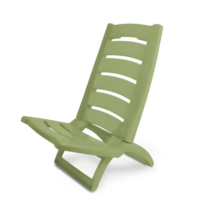 Chaise de plage pliante Adriatic verte