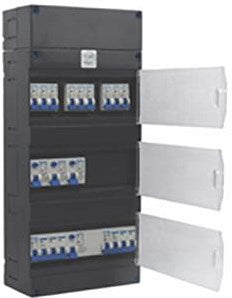 Coffret de distribution triphasé avec 9 groupes d'extrémité + 1 groupe de puissance - 4517754