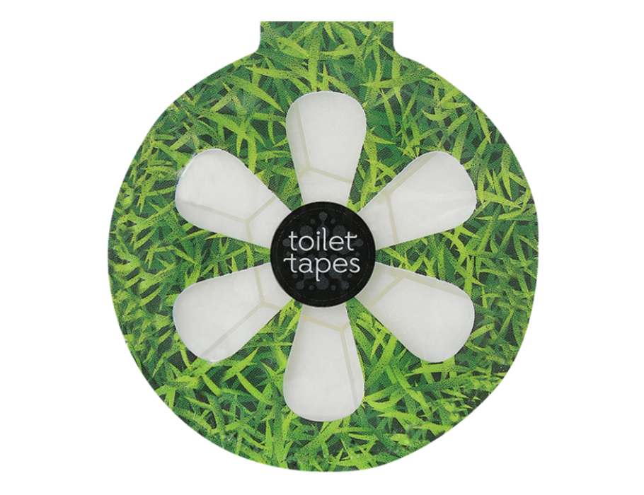 Cassettes de toilettes ruban de toilette wc bloc groovy herbe