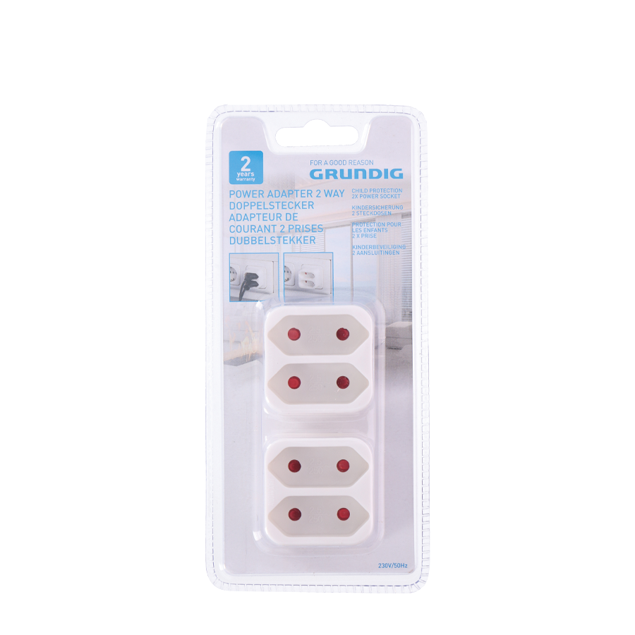Grundig fiche double 2 pièces