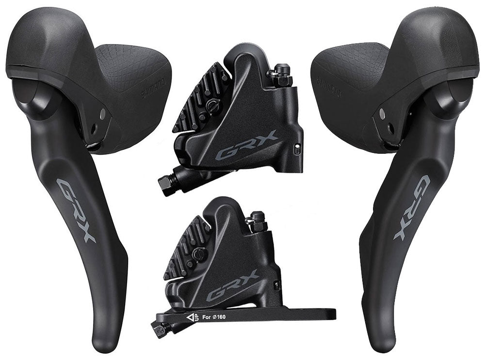 Jeu de freins à disque Shimano grx bl st-rx600+br-rx400 1x11 vitesses