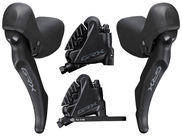 Jeu de freins à disque Shimano grx bl st-rx600+br-rx400 1x11 vitesses