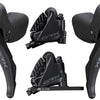 Jeu de freins à disque Shimano rx st-rx600+br-rx400 2x11 vitesses