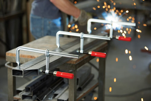 Bessey All Steel Glue Tang Classix GS20 avec Han en bois