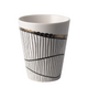Gusta tasse fika blanc noir or 300ml