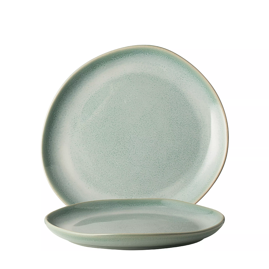 Assiette Gusta bleue 20,5x19cm