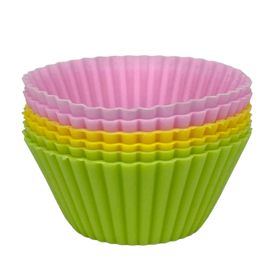 Moule à cupcakes Gusta en silicone 6 pièces