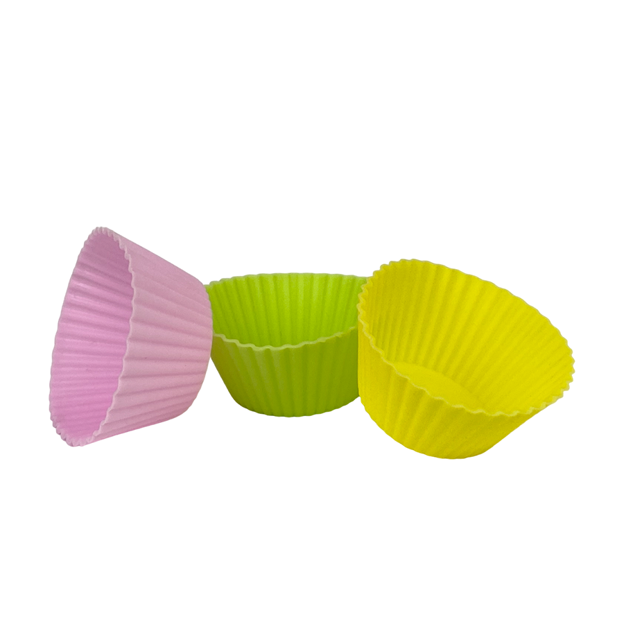 Moule à cupcakes Gusta en silicone 6 pièces