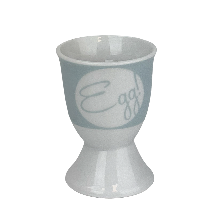 Coquetier Gusta bleu clair
