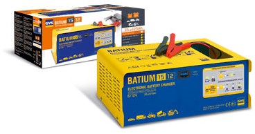 Chargeur de batterie Gys batium 15 12 | professionnel | 230 V | 6-12 V | 225w-5192024519