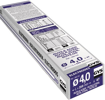 Electrodes Gys acier o4.0mm (x47) - 5193085152 5193085152