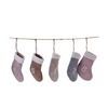 H s calendrier de l'avent guirlande chaussettes 220cm