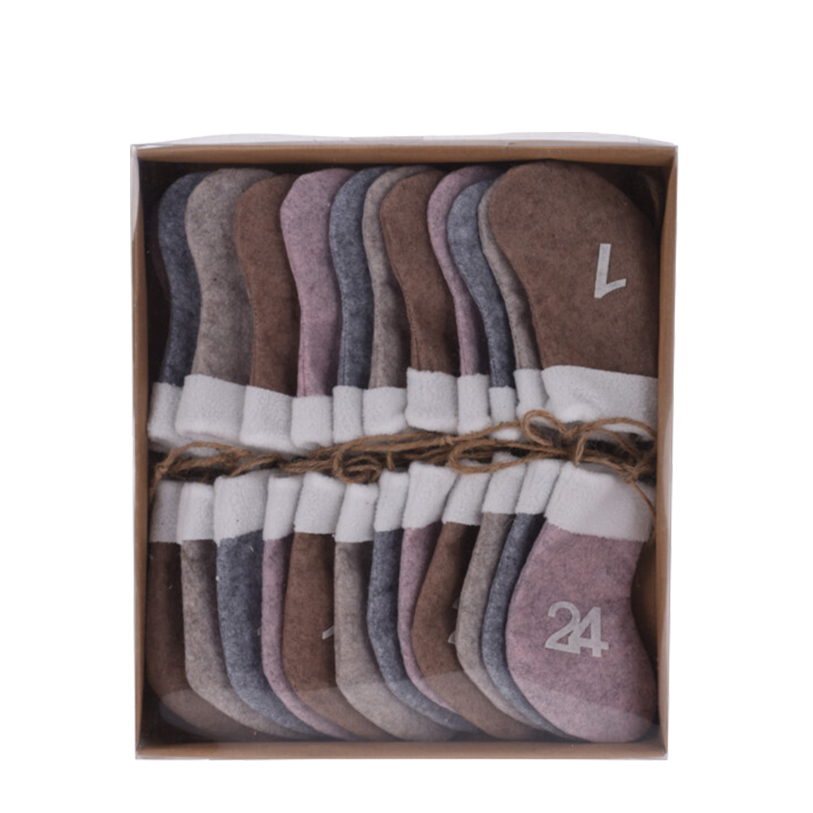 H s calendrier de l'avent guirlande chaussettes 220cm