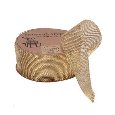 Ruban cadeau H s or 3x270cm