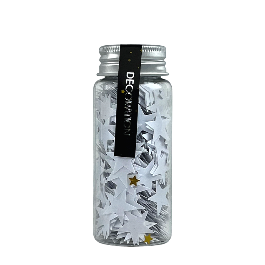 H s confettis étoile blanche 40gr