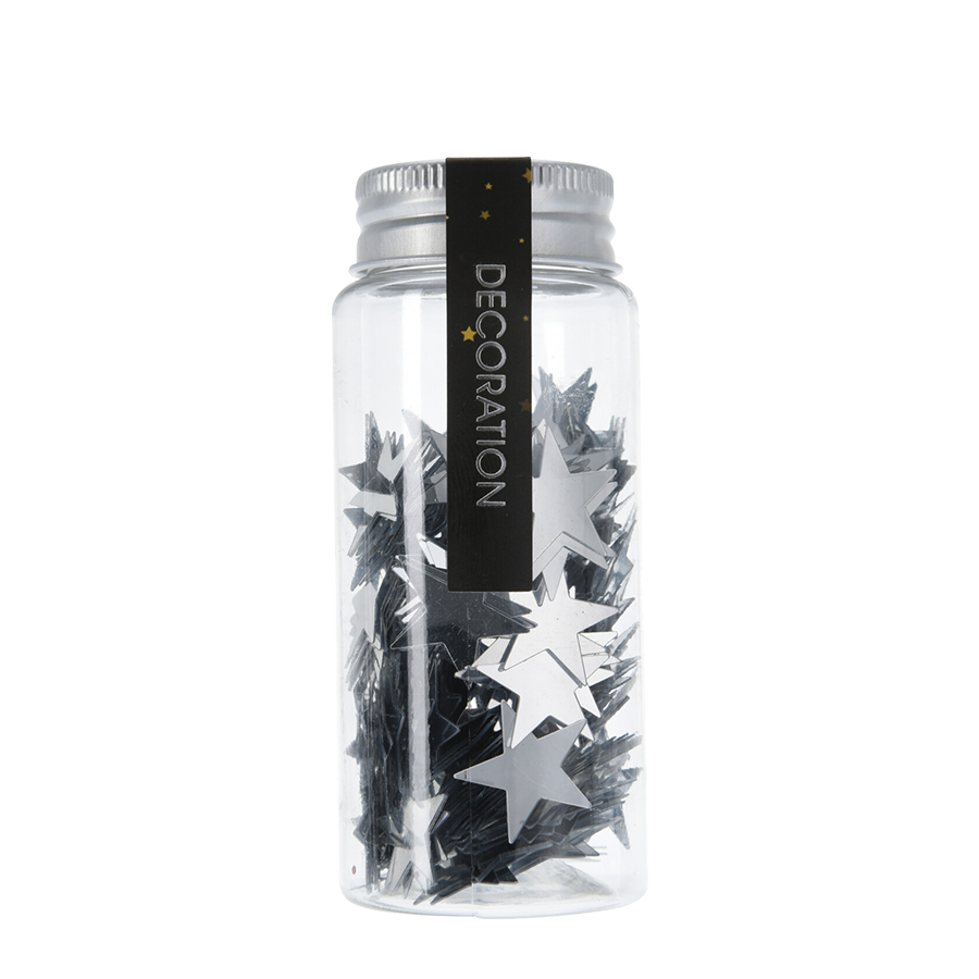 H s confettis étoile argentée 40gr