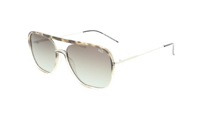 Lunettes de soleil 08113 Cat. 3 pilotes masculins en aluminium vert