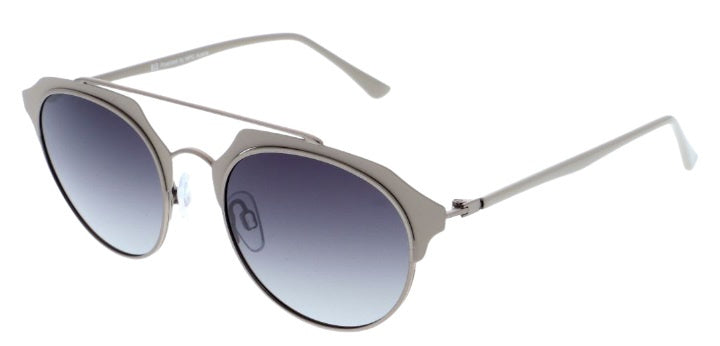 Lunettes de soleil Unisexe 84101 Cat. 3 métal pilote gris beige