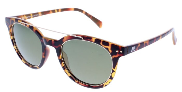 Lunettes de soleil 88102 Cat. 3 dames rondes brunes gris