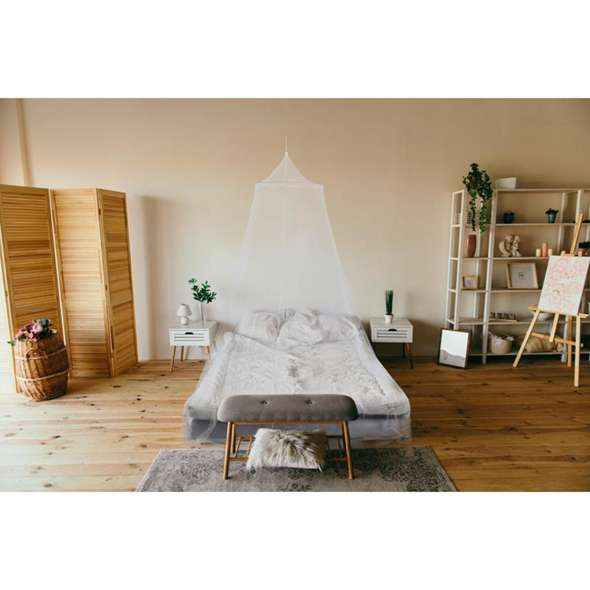 Orange85 Mosquito Net White 1-2 personne 100x60x250 cm blanc