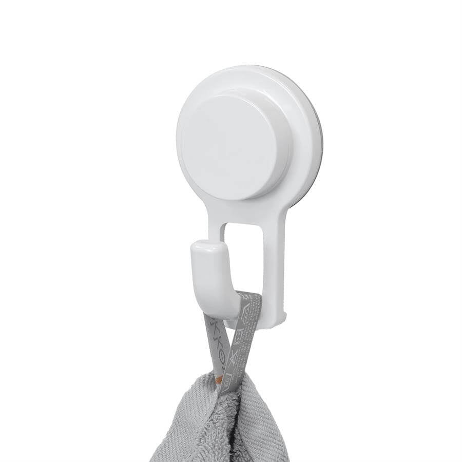Crochet de suspension de salle de bain Gancho avec ventouse - peut être monté sans perçage