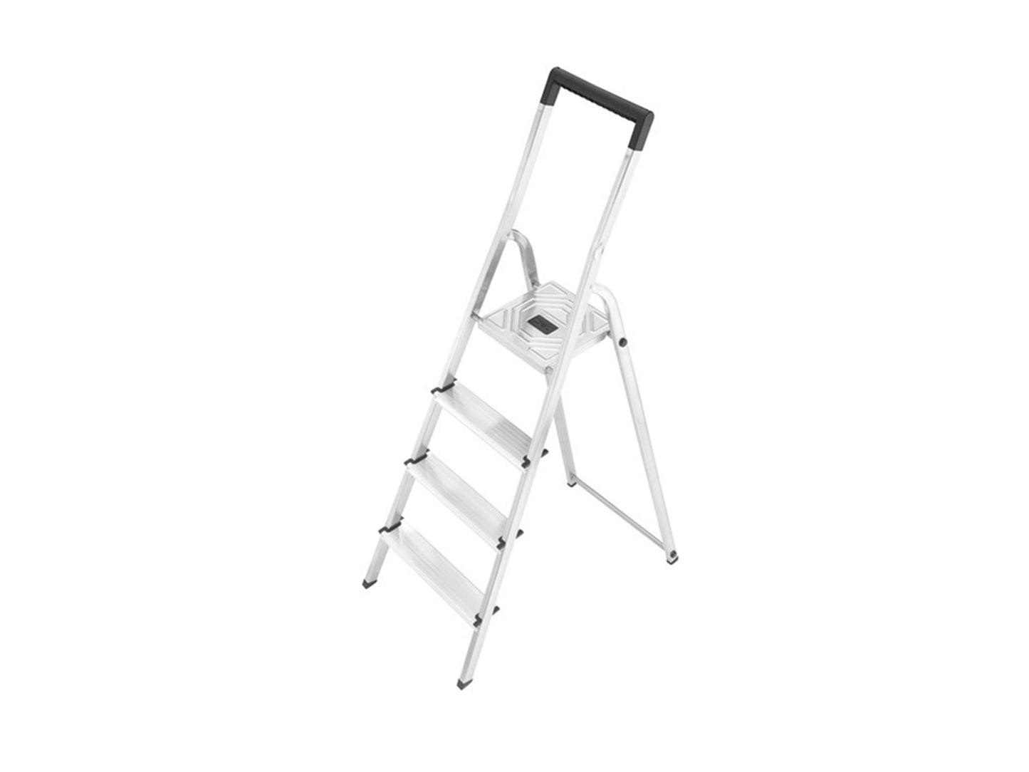 HAILO HAILO L40 Aluminium Escalier de maison Klustap 4 étapes