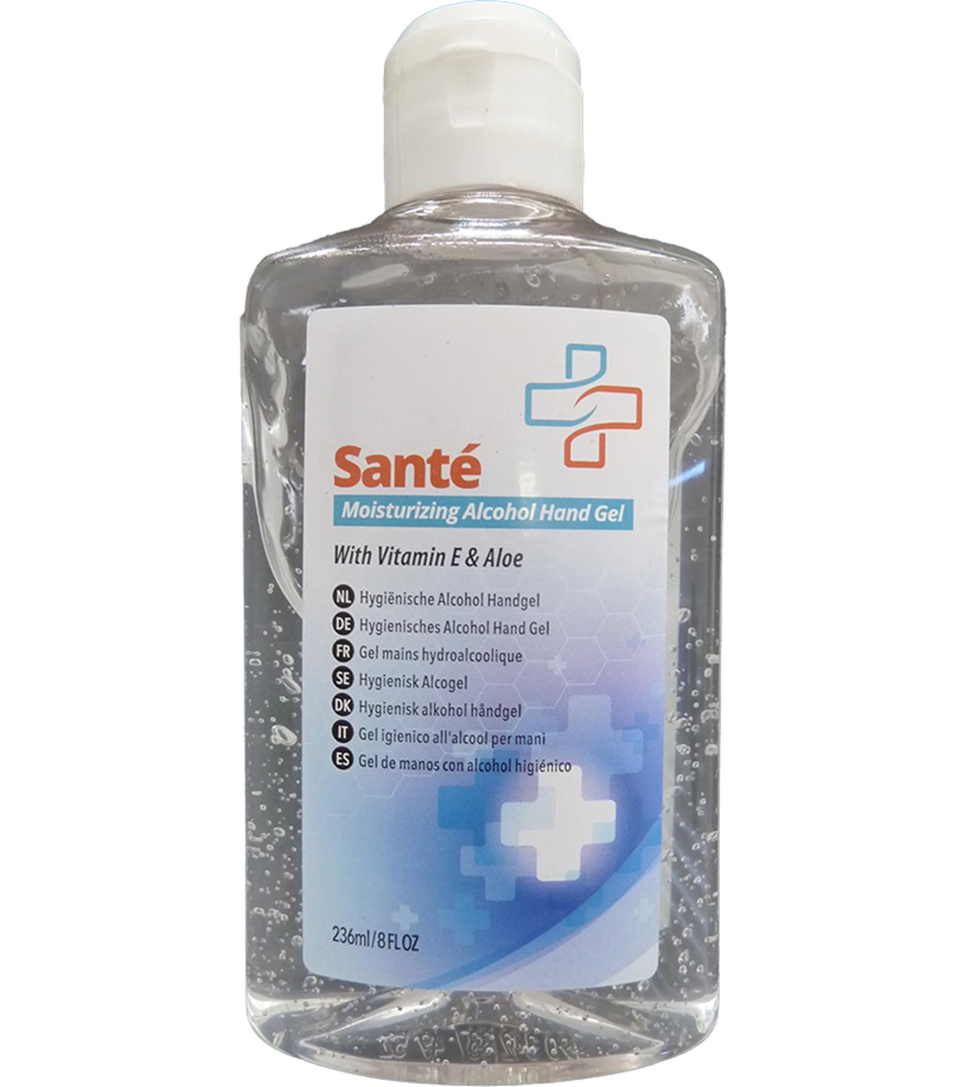 Gel désinfectant pour les mains Santé 236ml