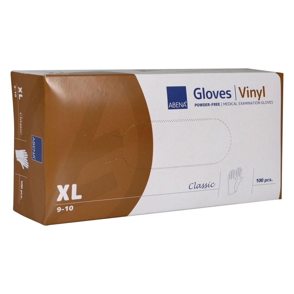 Abena Poedvije Vinyl Gants Taille Extra Large 100 pièces