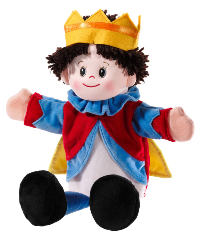 Marionnette à main Heunec poupetta roi (30cm)