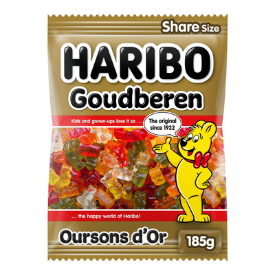 Ours en or Haribo (20x 185gr)