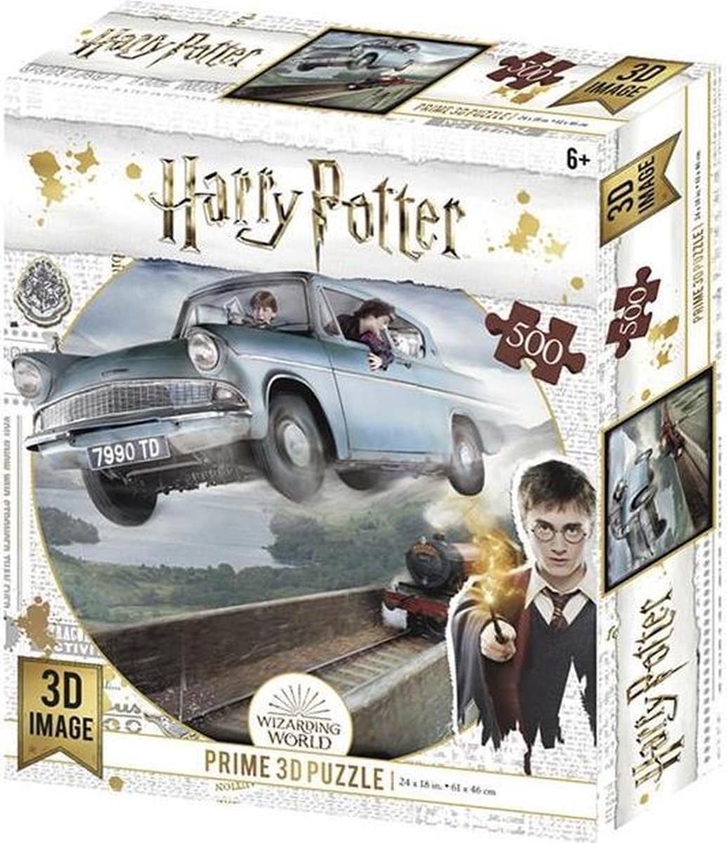 Puzzle 3d de Ford Anglia par Harry Potter 500 pièces