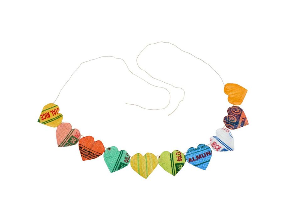 Fairzone Flag Line Heart Shape 3m