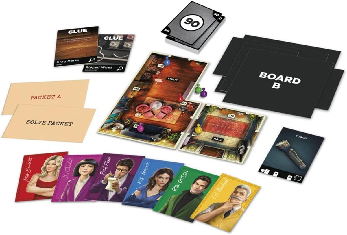 Hasbro Cluedo Escape Trahip dans Slot Swaenesyn Board Game