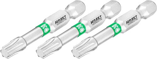 Embout Hazet 2223nslg-t30 3 · 1 4 pouces (6,3 mm) masse zeskant · profil binnen-torx® · 3 branches · sw t30