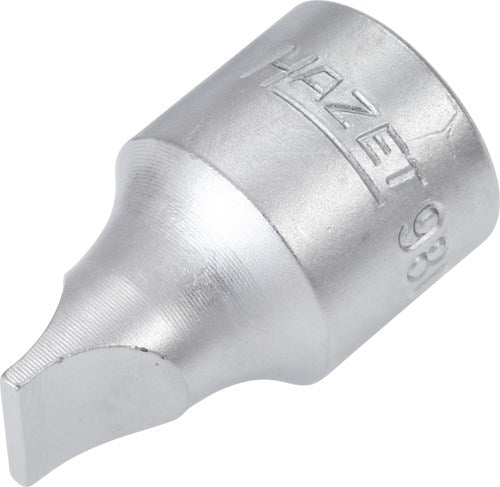 Hazet embout de clé à douille 980-2x13 1 2 pouces (12,5 mm) profil carré creux fendu sw 2 x 13 mm