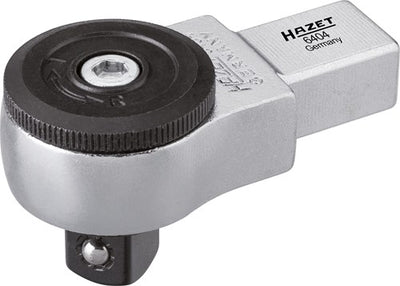 Hazet Cliquet réversible enfichable 6404 14 x 18 mm carré plein enfichable 1 carré plein de 2 pouces (12,5 mm) longueur : 70,5 mm