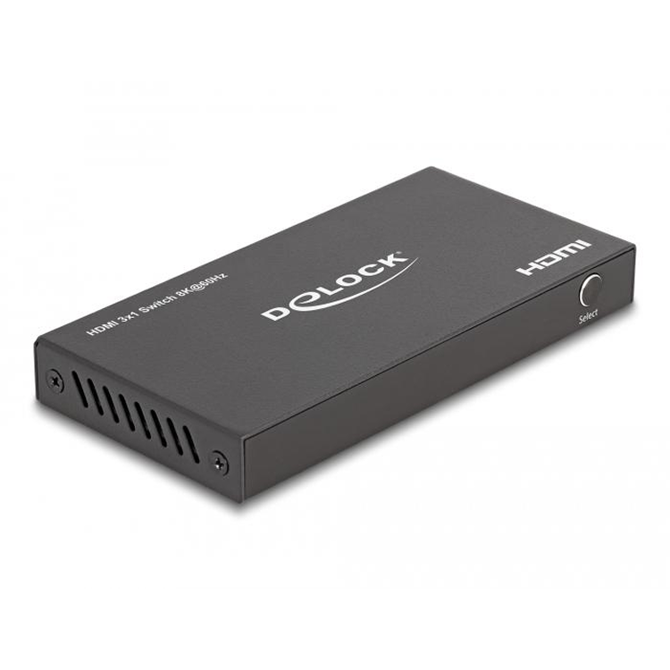 Dellock HDMI Switch 3X HDMI en 1x 8k 60 Hz