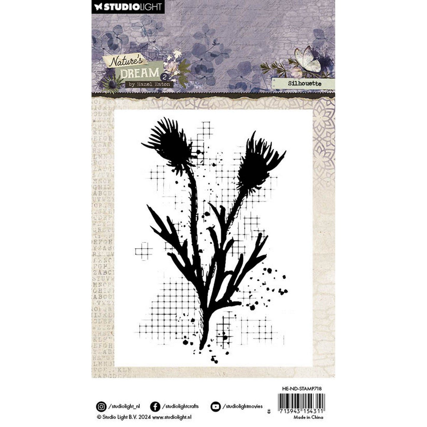 Studio Light • Nature's Dream 2 silhouette de tampon transparent