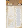 Studio Light • Matrices de découpe Sweet Bee Souvenirs, morceaux grunge