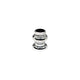 casque 1 pouce argent