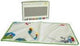 Henriettes World dessinant le tapis avec 4 marqueurs