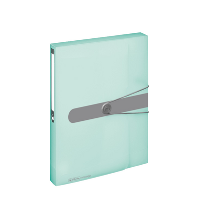 Herlitz boîte à documents a4 4cm menthe pastel