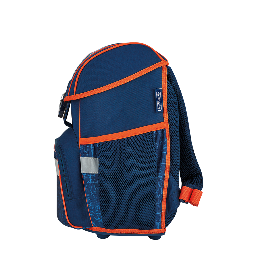 Abi herlitz cartable boucle dinomania 22x37x31cm