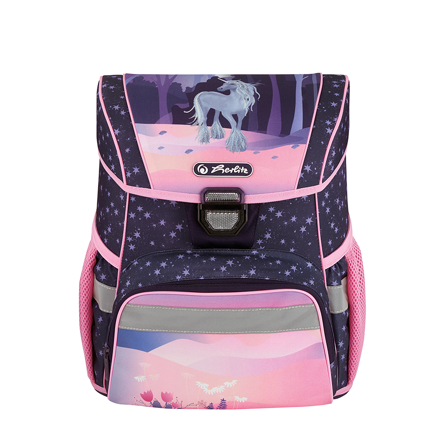 Abi herlitz cartable boucle fantaisie 22x37x31cm