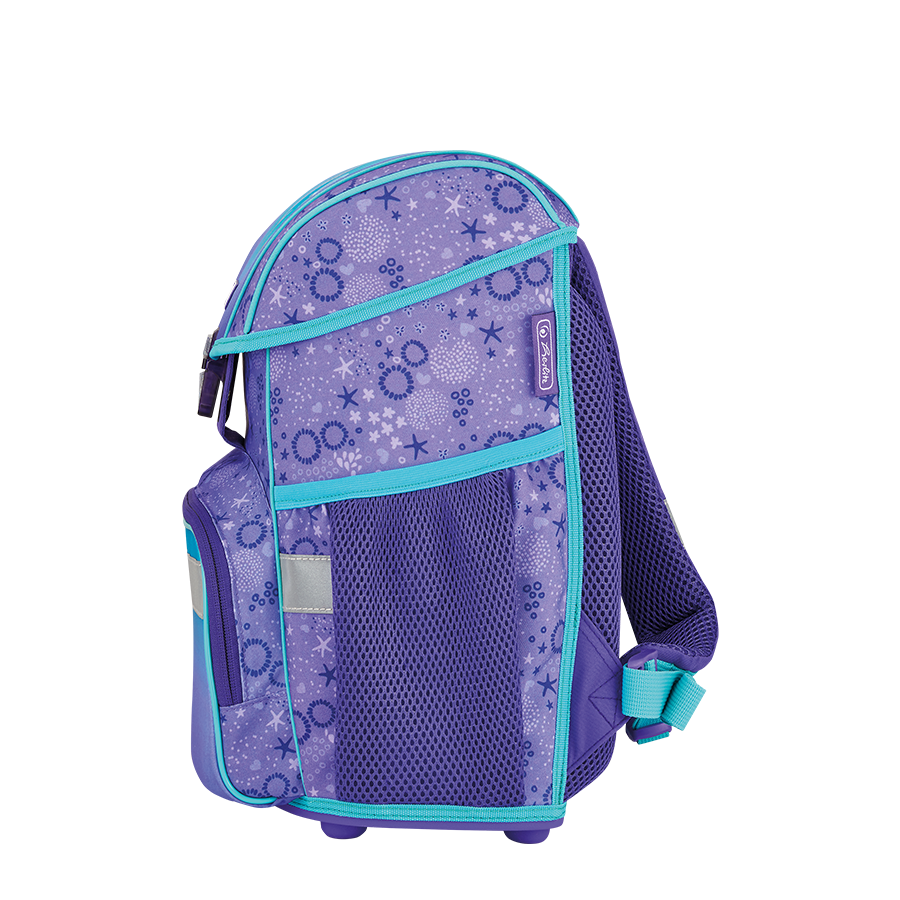 Abi herlitz cartable boucle plus dauphins 4 pièces