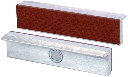 Mâchoires de protection Heuer pour étau | pour largeur de mâchoire 100 mm | couche de fibres | aluminium | 1 paire - 111100 111100